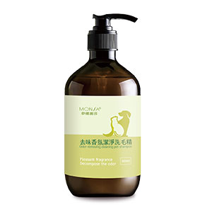 夢娜麗莎 MONSA 去味香氛潔淨洗毛精 500ml (貓狗適用-晨光果漾香氛) 有效分解異味 避免毛髮打結