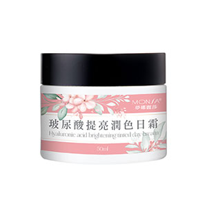 夢娜麗莎 MONSA 玻尿酸提亮潤色日霜 50ml 全方位的日霜 提亮 保濕 潤色 遮瑕同步完成