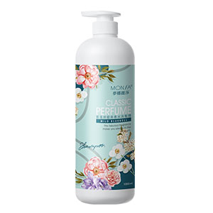 夢娜麗莎 MONSA 藍風鈴經典香水洗髮精 1000ml 髮絲晶亮柔順 秀髮再現迷人風采
