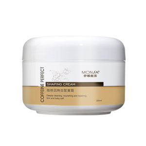 夢娜麗莎 MONSA 咖啡因熱效緊實霜 200ml 提升肌膚彈性 撫平肌膚紋路